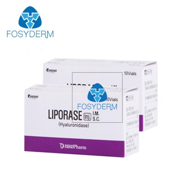 Korea Liporase Hyaluronidase 10 vials For Hyaluronic Acid Dissolving