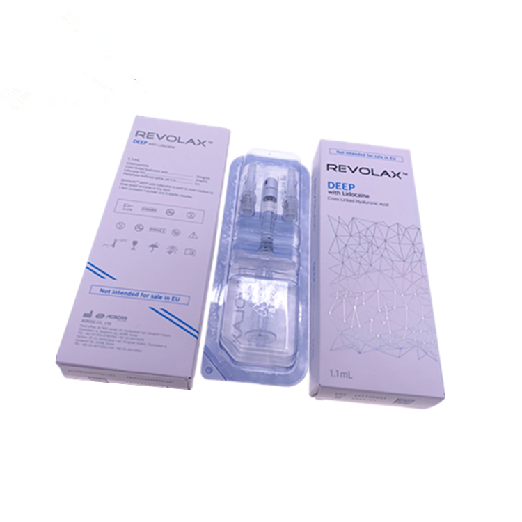2021 Korea Revolax 1.1ml Deep with Lidocaine Hyaluronic Acid Dermal Lip Filler