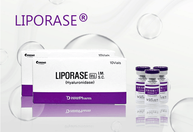 Korea Liporase Dissolves HA Dermal Filler Liporase Injection Hyaluronidase