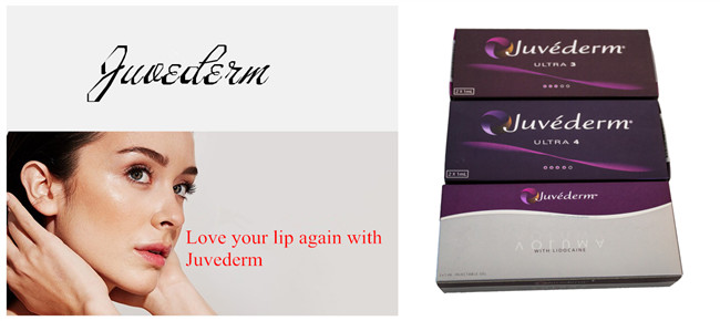 ​24mg / Ml Ultra4 Injectable Hyaluronic Acid Gel Dermal Filler For Lips 2*1ml