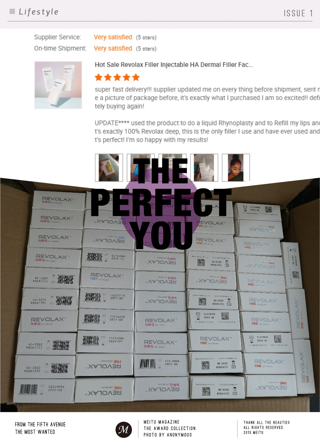 Hot Sale Revolax SUB-Q 1.1ml Filler Injectable HA Dermal Filler Facial Plastic Revolax