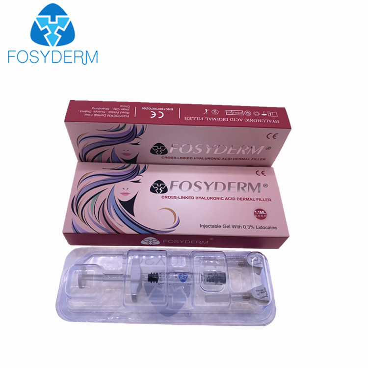 Fosyderm Face Filler 1ml Deep Line HA Dermal Chin Nose Filler