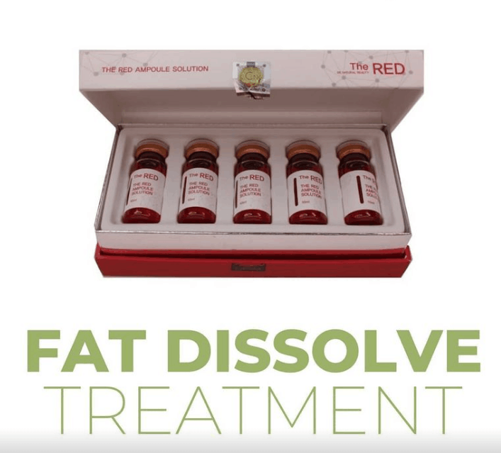 Korea The RED Ampoules Lipoloytic Solution For Fat dissolving