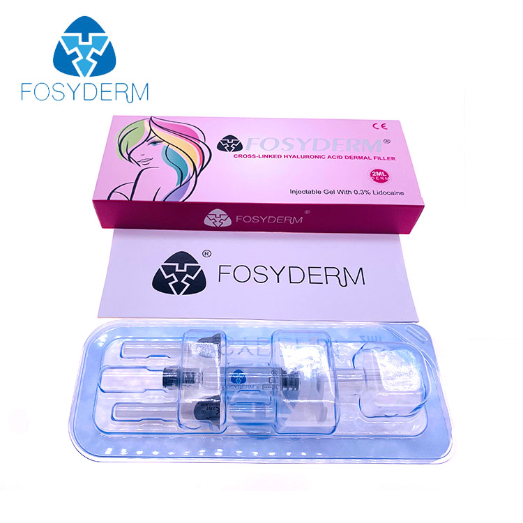 Fosyderm Cross Linked 2 Ml Derm Lips Hyaluronic Acid Dermal Filler