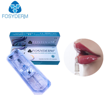 Fosyderm Hyaluronic Acid Dermal Filler 1ml Derm Lip Enhancement Injectable Dermal Fillers