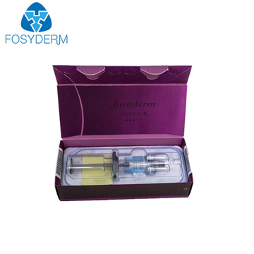 Injectable Juvederm Cross Linked Hyaluronic Acid Ultra 3 Dermal Filler To Anti-wrinkle And Lips Enhancement 2*1Ml