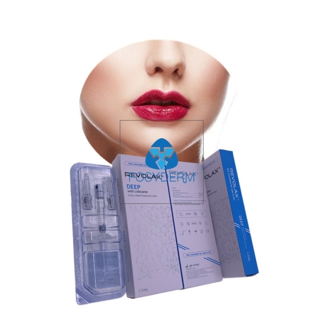 2021 Korea Revolax 1.1ml Deep with Lidocaine Hyaluronic Acid Dermal Lip Filler