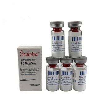 Sculptra PLLA poly-l-lactic Acid Vials Poly-l-lactic Acid Demal Filler Sculptra