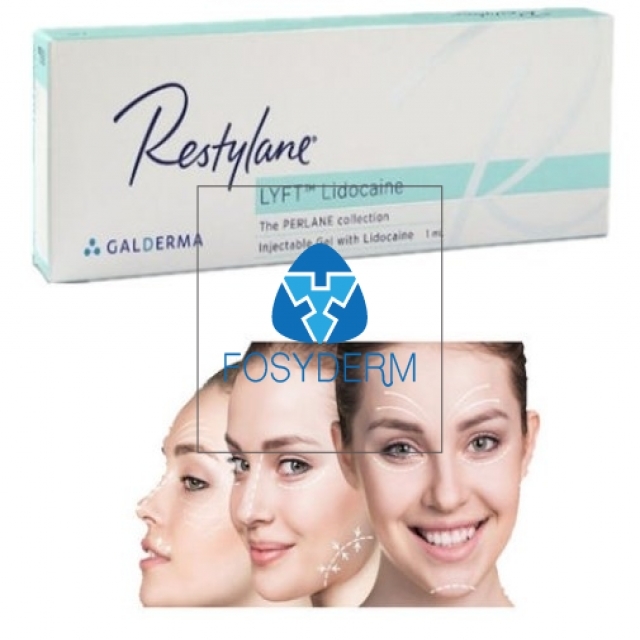 Restylane Lyft With Lidocaine HA Dermal Filler 1ml Gel Injections for Lips Facial contour reshaping