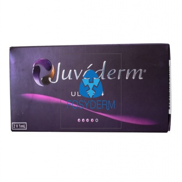 Juvederm Ultra4 Hyaluronic Acid Dermal Filler Gel 2*1ml HA Facial Injection