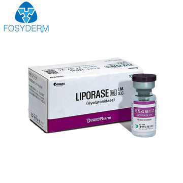 Korea Liporase Dissolves HA Dermal Filler Liporase Injection Hyaluronidase