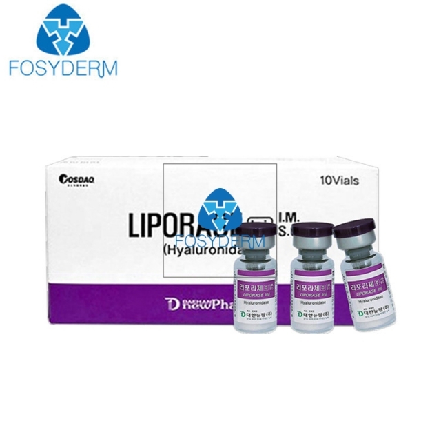 Korea Liporase Dissolves HA Dermal Filler Liporase Injection Hyaluronidase