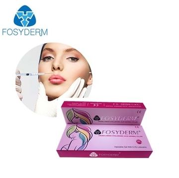 Fosyderm 2ml Derm HA Dermal Filler Hyaluronic Acid Injectable Gel Syringe Lip Fillers