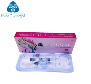 Fosyderm 2ml Derm HA Dermal Filler Hyaluronic Acid Injectable Gel Syringe Lip Fillers