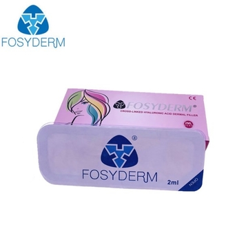 Fosyderm 2ml Derm HA Dermal Filler Hyaluronic Acid Injectable Gel Syringe Lip Fillers