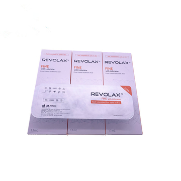 Revolax 1.1ml Fine line Cross Linked Hyaluronic Acid Dermal Filler Eye Shallow Wrinkles Removal