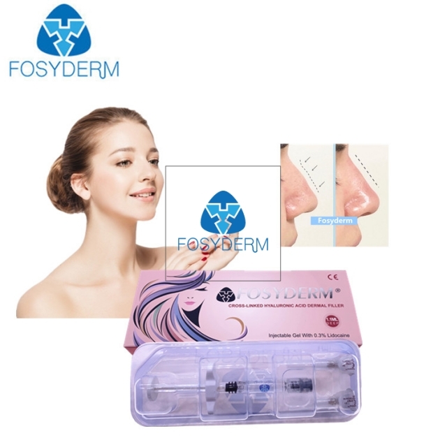 Fosyderm Face Filler 1ml Deep Line HA Dermal Chin Nose Filler