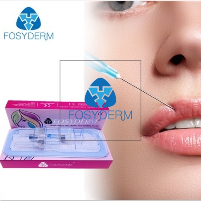 Beauty Product Lip Filler Cross Linked Hyaluronic Acid 2ml  HA Gel Dermal Filler