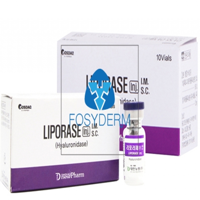 Korea Liporase Hyaluronidase 10 Vials To Dissolving Dermal Filler Hyaluronidase Solution