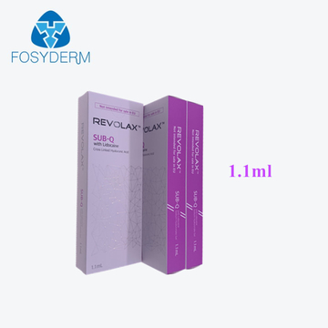 Korea Revolax Injectable Hyaluronic Acid Dermal Filler 1.1 Ml Sub - Q To Removing Deep Wrinkles