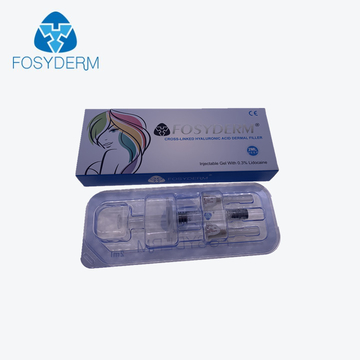 Fosyderm 2 Ml Deep Cross Linked HA Dermal Filler To Anti-Wrinkles And Nose Reshaping