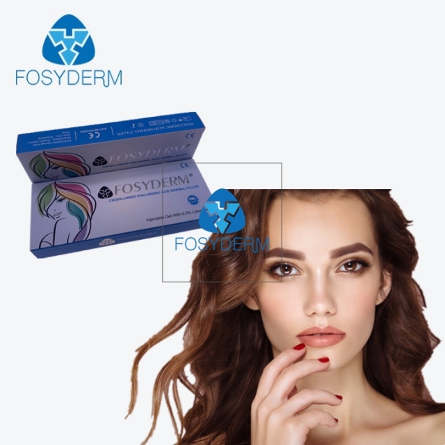 Fosyderm 2 Ml Deep Cross Linked HA Dermal Filler To Anti-Wrinkles And Nose Reshaping