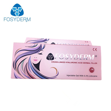 Fosyderm 1.1ml Deep Hyaluronic Acid Cheek Volume HA Facial Dermal Fillers With Lidocaine