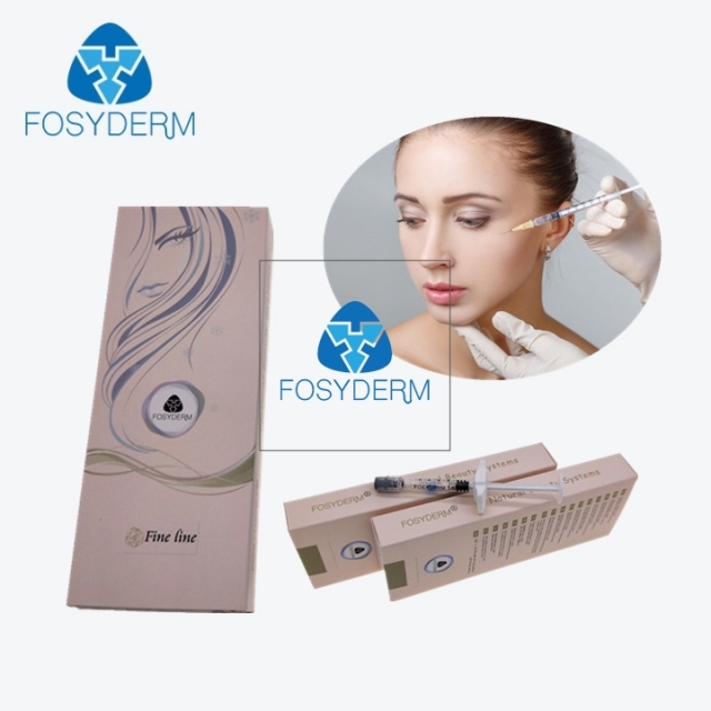 Fosyderm 2 Ml Fine Cross Linked Hyaluronic Acid Dermal Filler To Removing Fine Lines