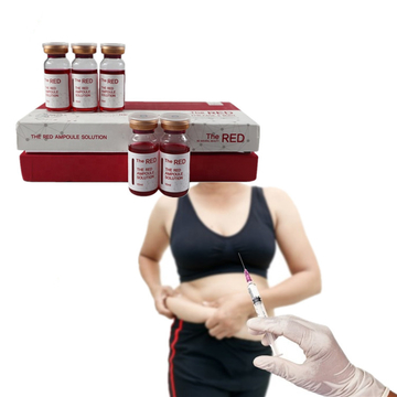 The Red Ampoule Solution Fat Dissolving  Lipolytic Injection