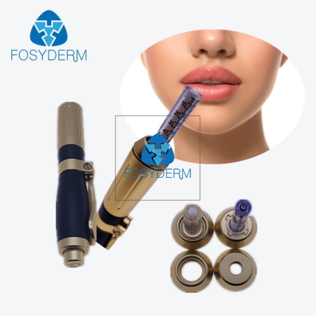 Using Hyaluron Pen To Inject Dermal Filler For Lips Enhancement
