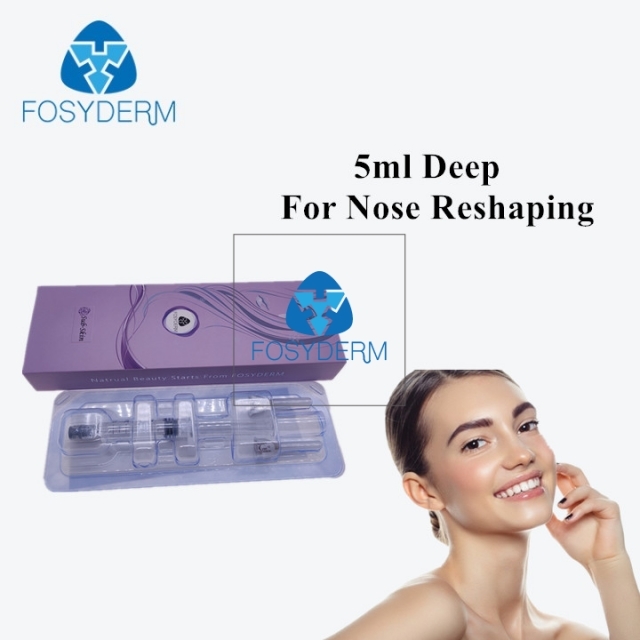 Supply Fosyderm Cross Linked HA Dermal Filler 5 Ml Deep Filler To Removing Deep Wrinkles