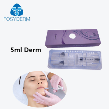 Hyaluronic Acid Dermal Filler To Filling Lips By Injecting Fosyderm 5 Ml Derm Filler