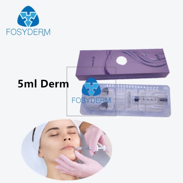 Hyaluronic Acid Dermal Filler To Filling Lips By Injecting Fosyderm 5 Ml Derm Filler