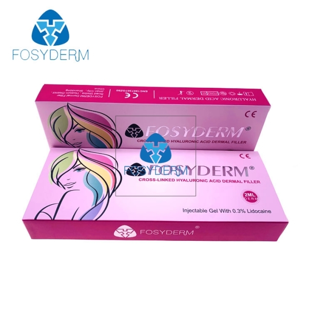 Fosyderm Cross Linked 2 Ml Derm Lips Hyaluronic Acid Dermal Filler